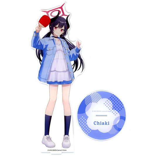 Chiaki Blue Archive x ROUND1 BIG Acrylic Stand [USED]