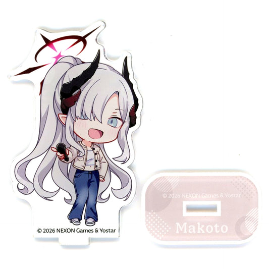 Makoto Blue Archive x Round 1 Trading Mini Character Acrylic Stand [USED]