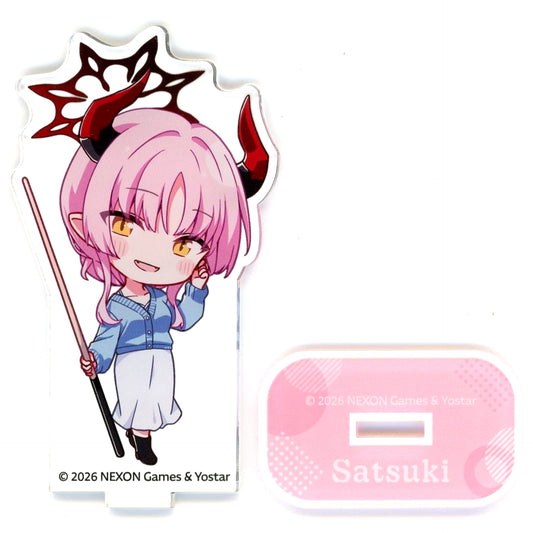 Satsuki Blue Archive x Round 1 Trading Mini Character Acrylic Stand [USED]