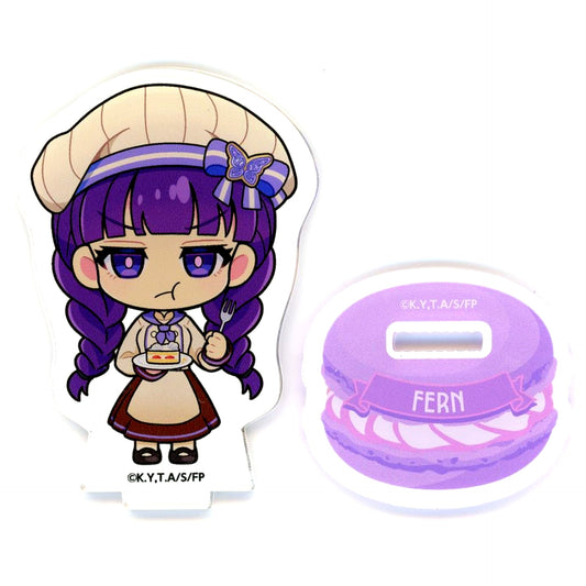 Fern Pouting Frieren: Beyond Journey's End Cafe in Sweets Paradise Trading Acrylic Stand [USED]