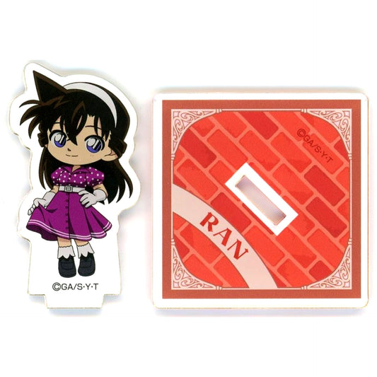 Ran Mouri Theatrical Version Detective Conan Fallen Angel of the Highway Release Commemoration Detective Conan Cafe 2026 Mini Acrylic Stand Retro Ver. [USED]