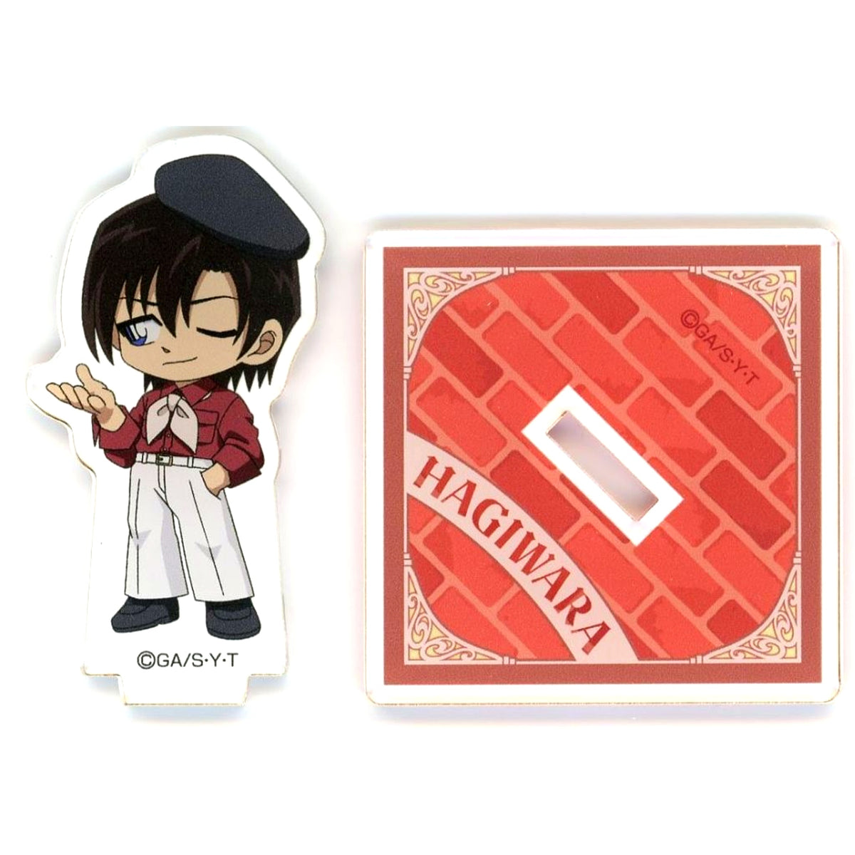 Kenji Hagiwara Detective Conan: Fallen Angel of the Highway Cafe 2026 Mini Acrylic Stand Retro Ver. [USED]