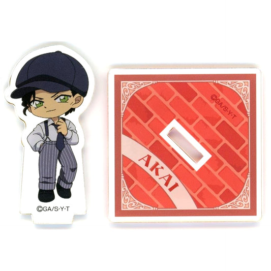 Shuichi Akai Mini Acrylic Stand Retro Ver. Detective Conan Movie The Highway Fallen Angel Cafe 2026 [USED]