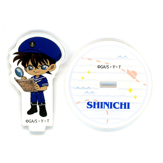 Shinichi Kudo Mini Acrylic Stand Marine Ver. Detective Conan Movie The Highway Fallen Angel Cafe 2026 [USED]