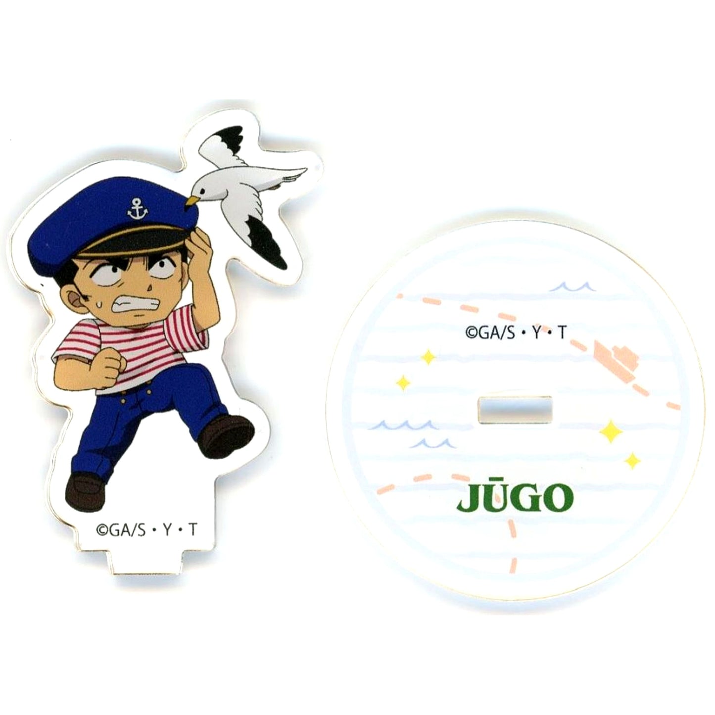 Jugo Yokomizo Mini Acrylic Stand Marine Ver. Detective Conan Movie The Highway Fallen Angel Cafe 2026 [USED]