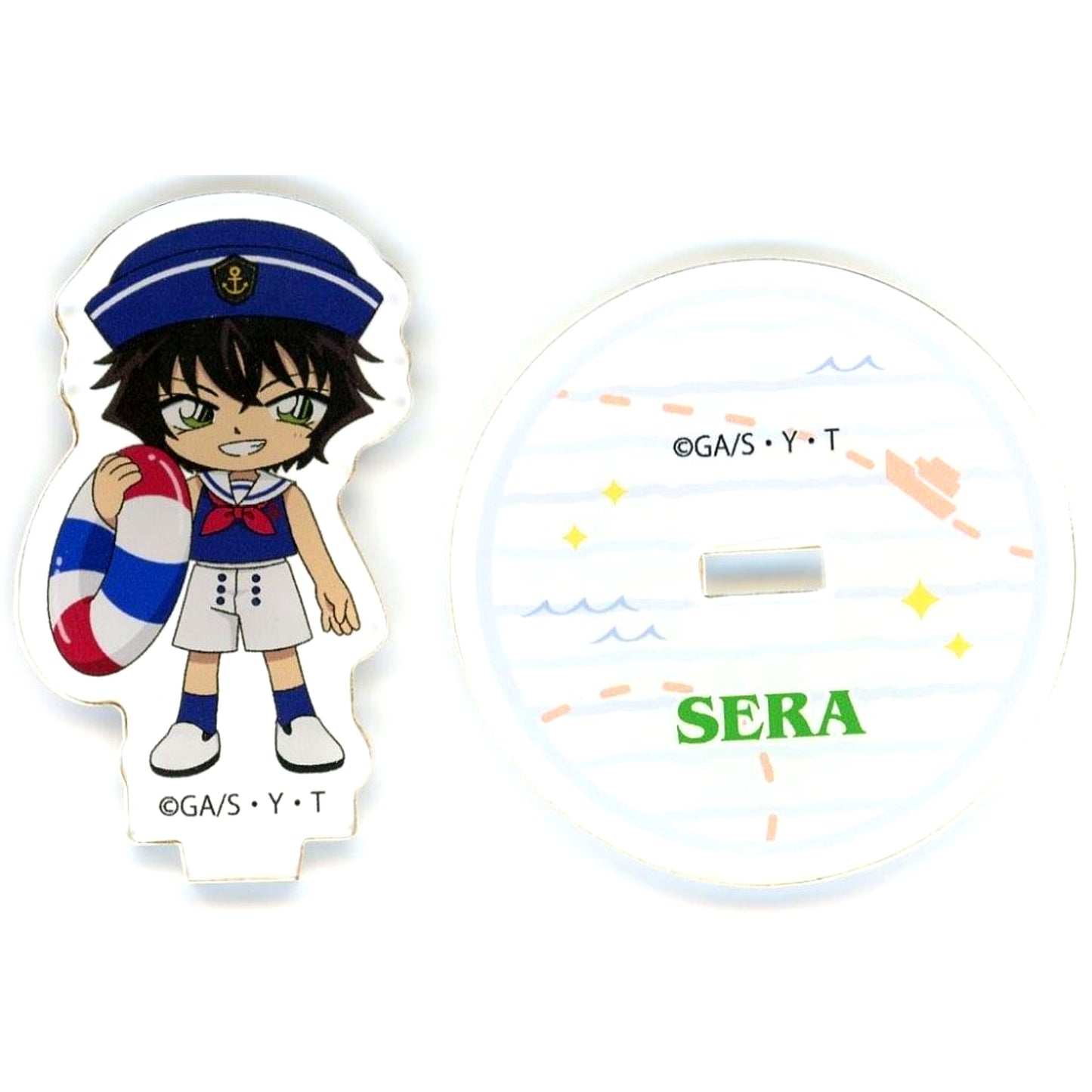 Masumi Sera Mini Acrylic Stand Marine Ver. Detective Conan Movie The Highway Fallen Angel Cafe 2026 [USED]