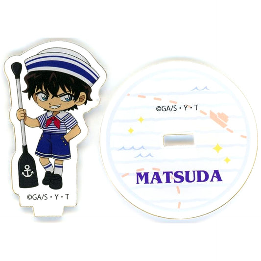 Jinpei Matsuda Detective Conan: Fallen Angel of the Highway Mini Acrylic Stand Detective Conan Cafe 2026 Marine Ver. [USED]