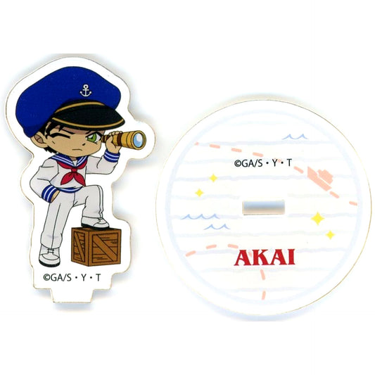 Shuichi Akai Detective Conan: Fallen Angel of the Highway Cafe 2026 Mini Acrylic Stand Marine Ver. [USED]