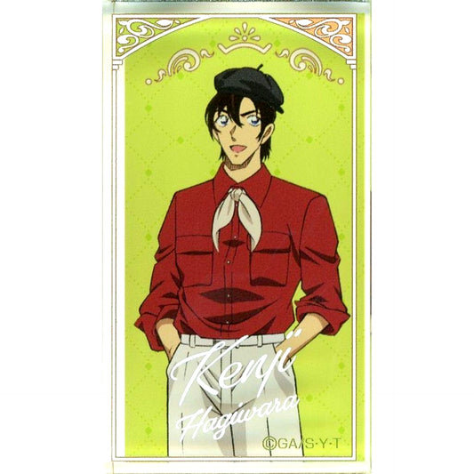 Kenji Hagiwara Theatrical Version Detective Conan Fallen Angel of the Highway Release Commemoration Detective Conan Cafe 2026 Acrylic Block [USED]