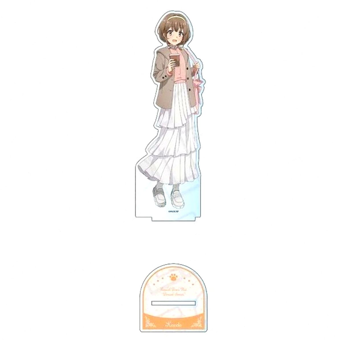 Kaede Azusagawa Big Acrylic Stand Holiday Ver. Rascal Does Not Dream Series POP UP SHOP [USED]