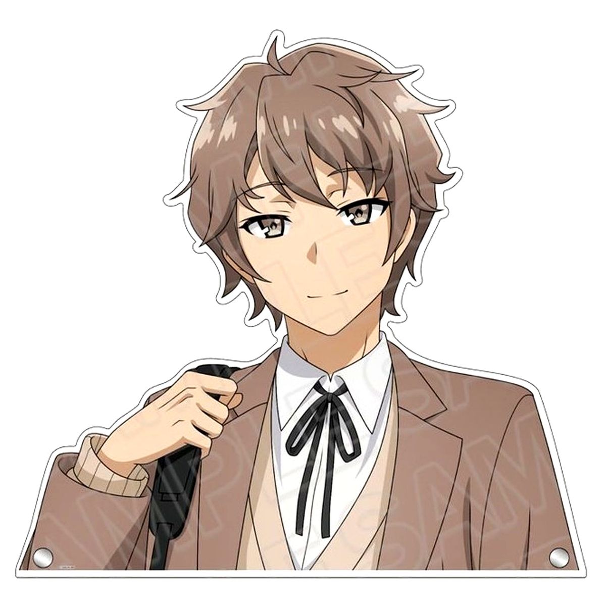 Sakuta Azusagawa Jumbo Die-cut Acrylic Board Holiday Ver. Rascal Does Not Dream Series POP UP [USED]