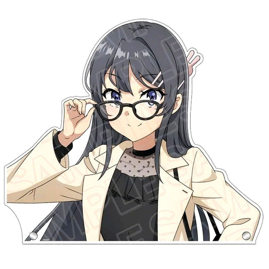 Mai Sakurajima Jumbo Die-cut Acrylic Board Holiday Ver. Rascal Does Not Dream Series POP UP [USED]