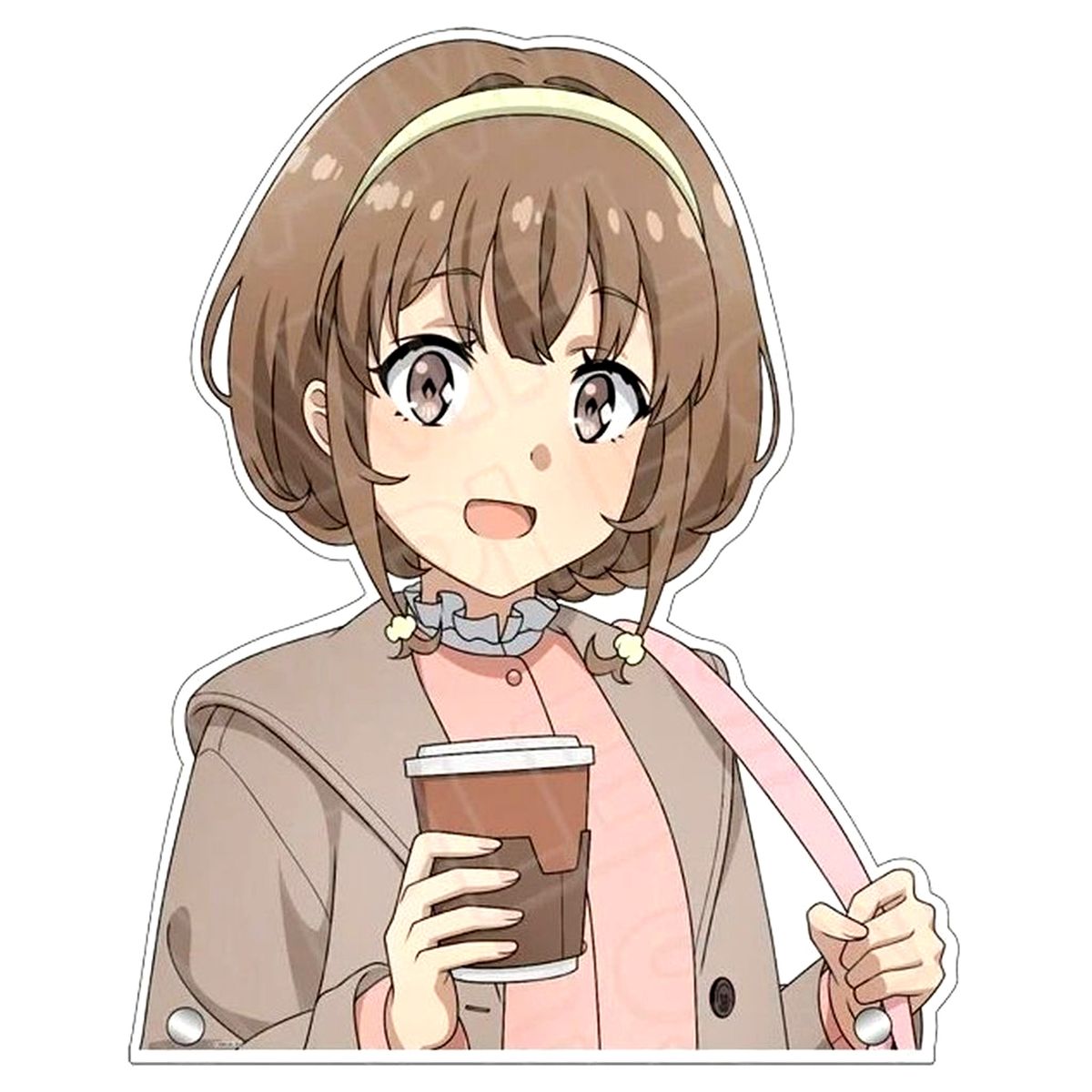 Kaede Azusagawa Jumbo Die-cut Acrylic Board Holiday Ver. Rascal Does Not Dream Series POP UP [USED]