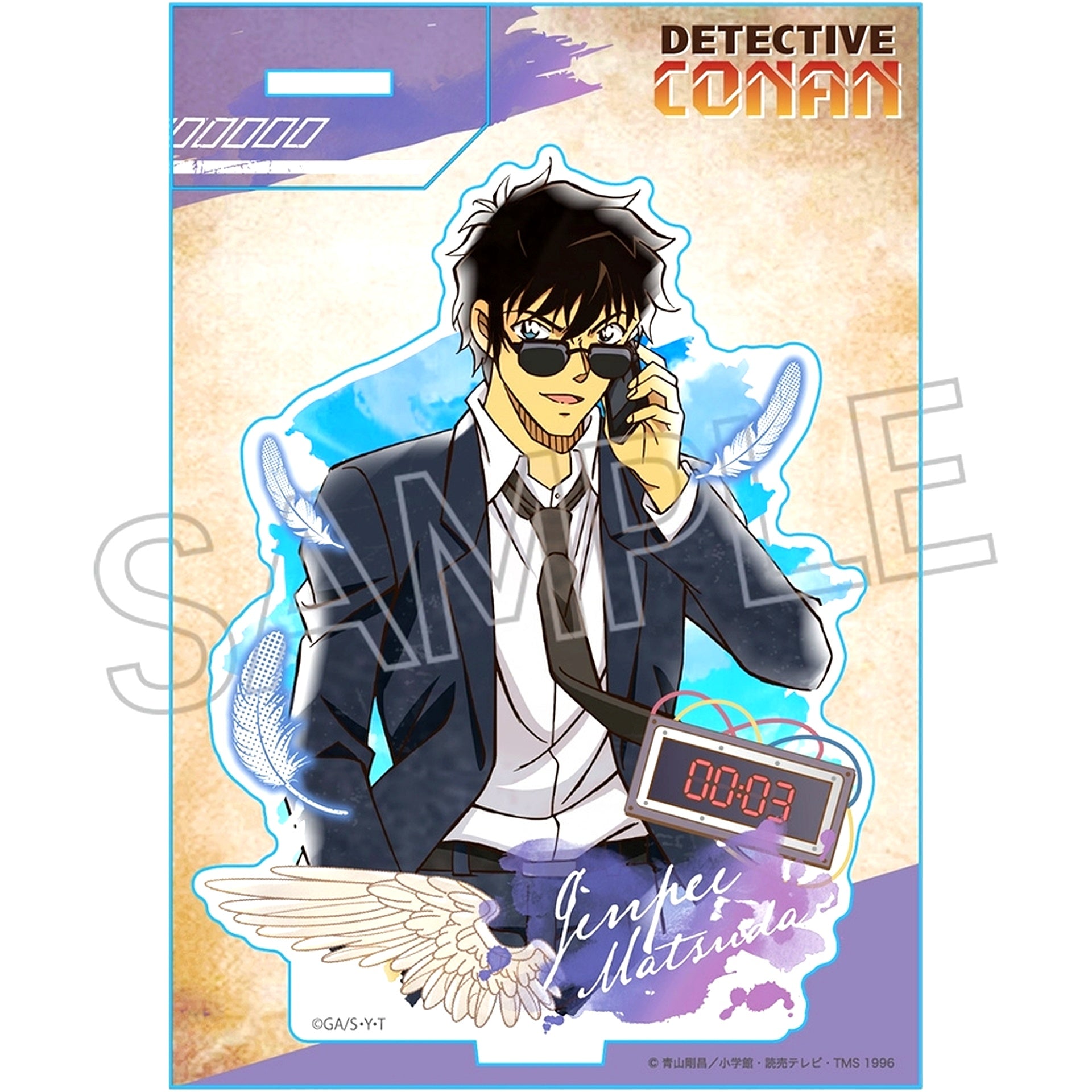 Jinpei Matsuda Vintage Series Vol.9 Acrylic Stand Detective Conan [USED]