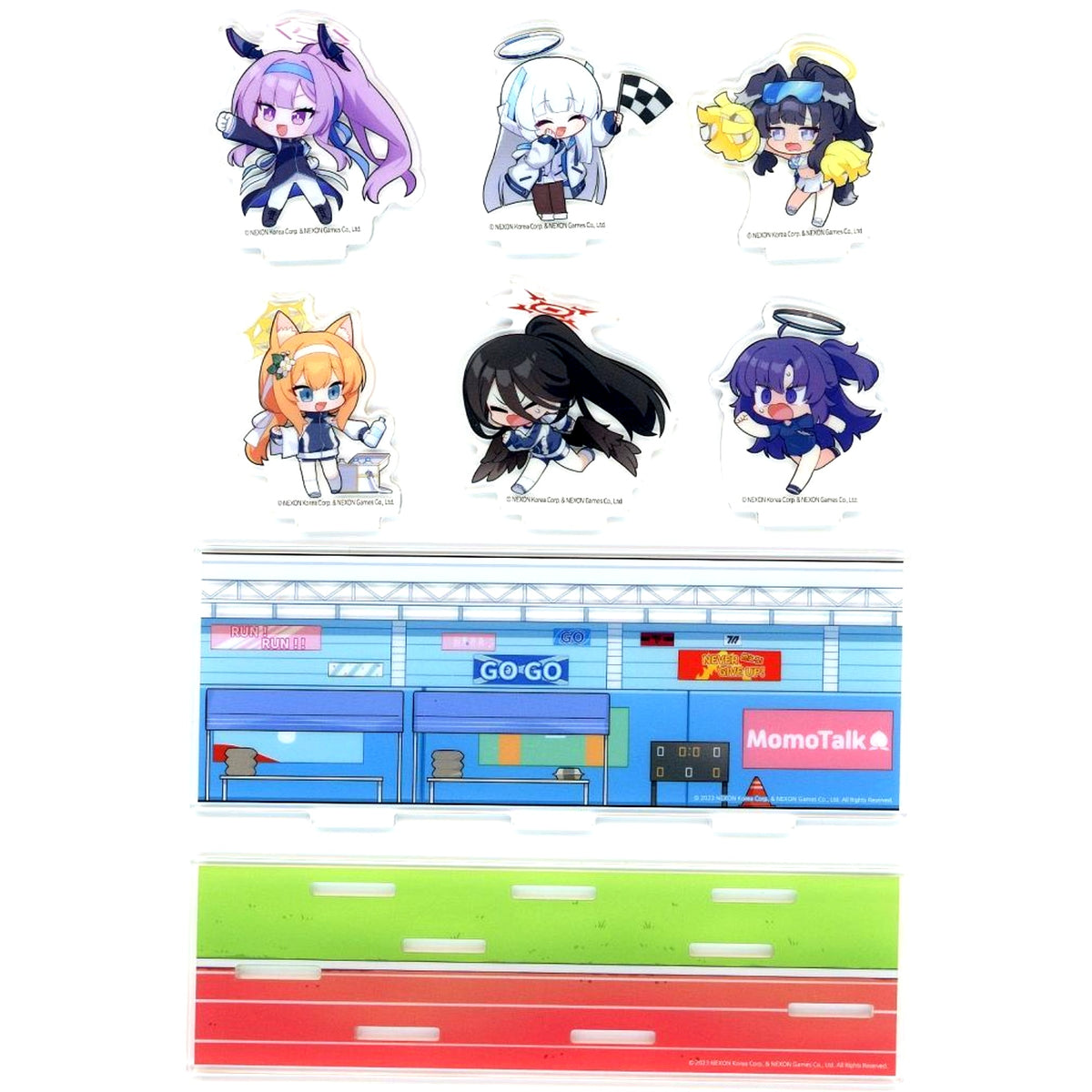 Group Get Set GO! Acrylic Diorama Set Kivotos Halo Festival Ver. Blue Archive Kivotos Halo Festival [USED]
