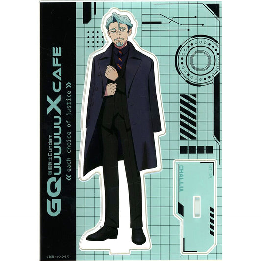 Chalia Bull Acrylic Stand Mobile Suit Gundam GQuuuuuuX Cafe each choice of justice [USED]