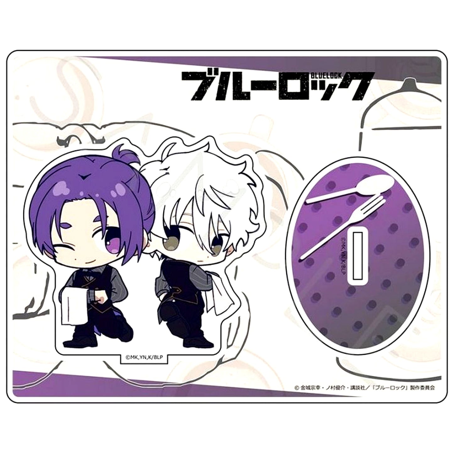 Seishiro Nagi & Reo Mikage WO TV Anime Blue Lock Part 10 Acrylic Stand [USED]