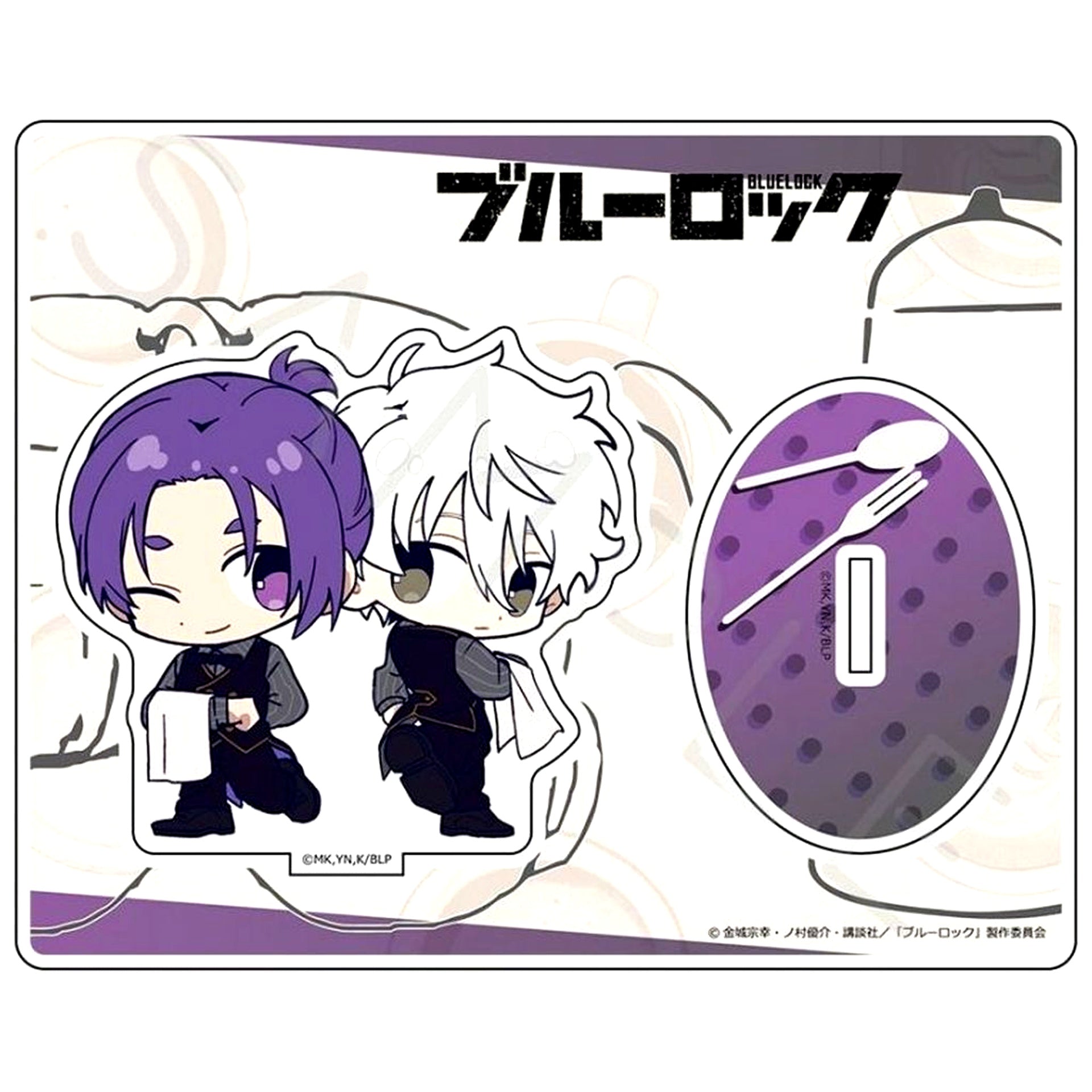 Seishiro Nagi & Reo Mikage WO TV Anime Blue Lock Part 10 Acrylic Stand [USED]