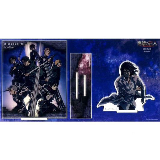Survey Corps Attack on Titan Chara-fab Diorama Acrylic Stand [USED]