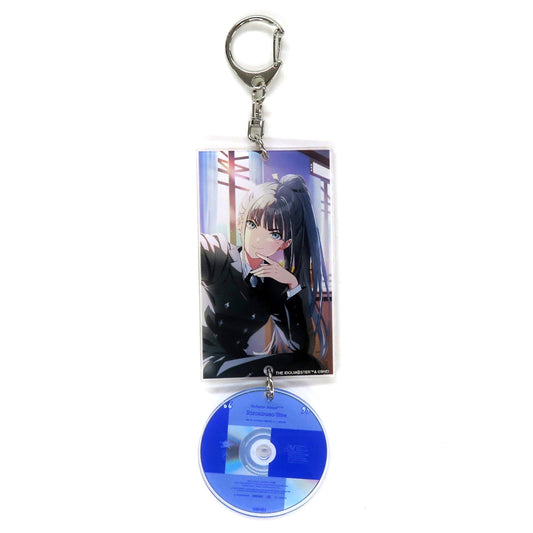 Tsubame Amaya Gakuen Idolmaster Hatsuboshi Gakuen Retro Collection Vol.2 Official 8cm CD Style Acrylic Keychain [USED]