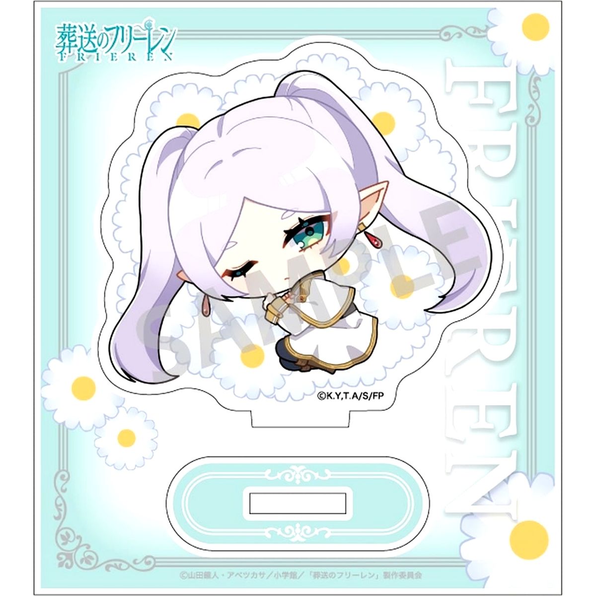 Frieren Illustration Mini Acrylic Stand Frieren: Beyond Journey's End [USED]