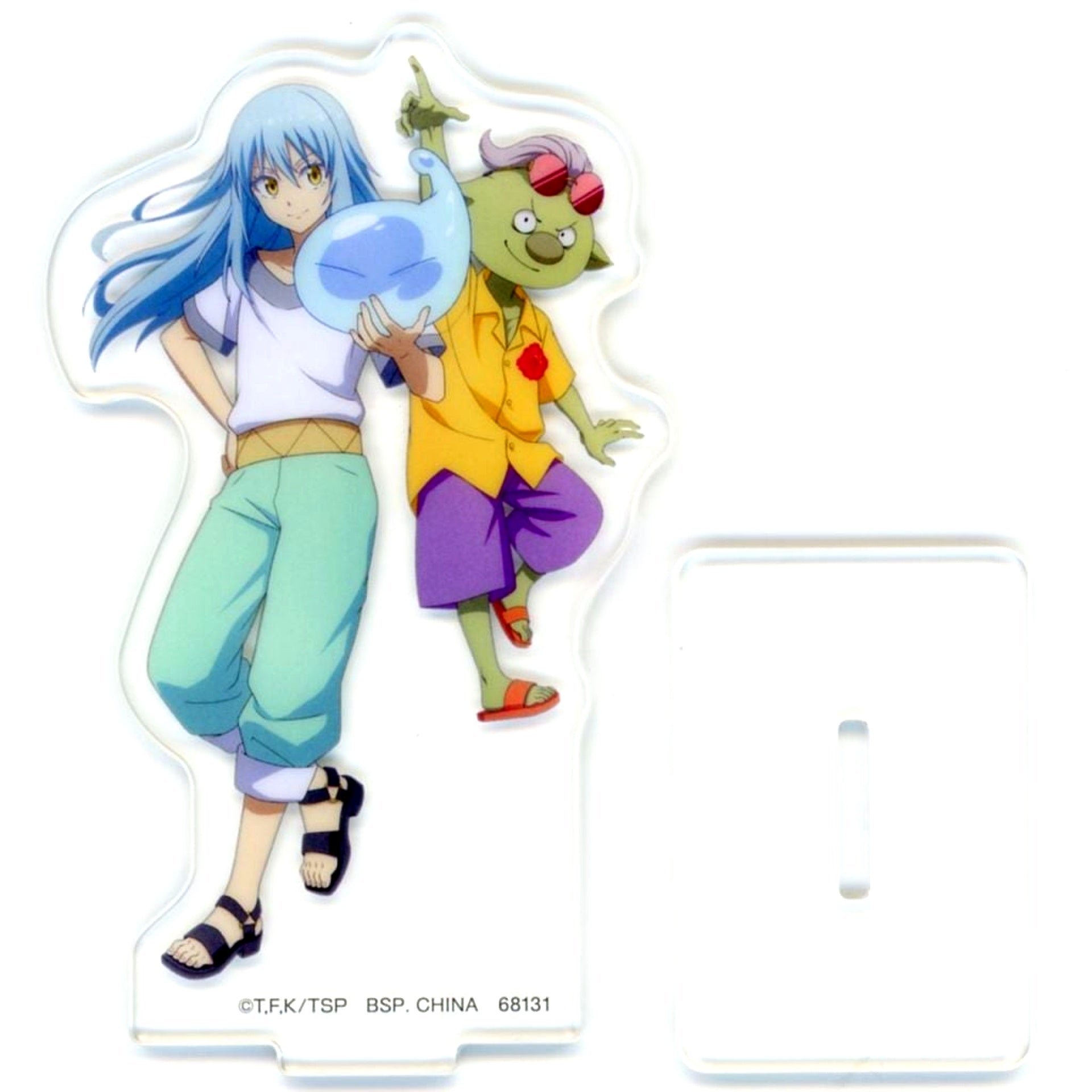 Rimuru Tempest & Gobta E Prize Ichiban Kuji That Time I Got Reincarnated as a Slime The Movie Tears of the Azure Sea Acrylic Stand [USED]