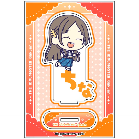 China Kuramoto G. Gakuen Idolmaster Onamae Pitanko Acrylic Stand [USED]
