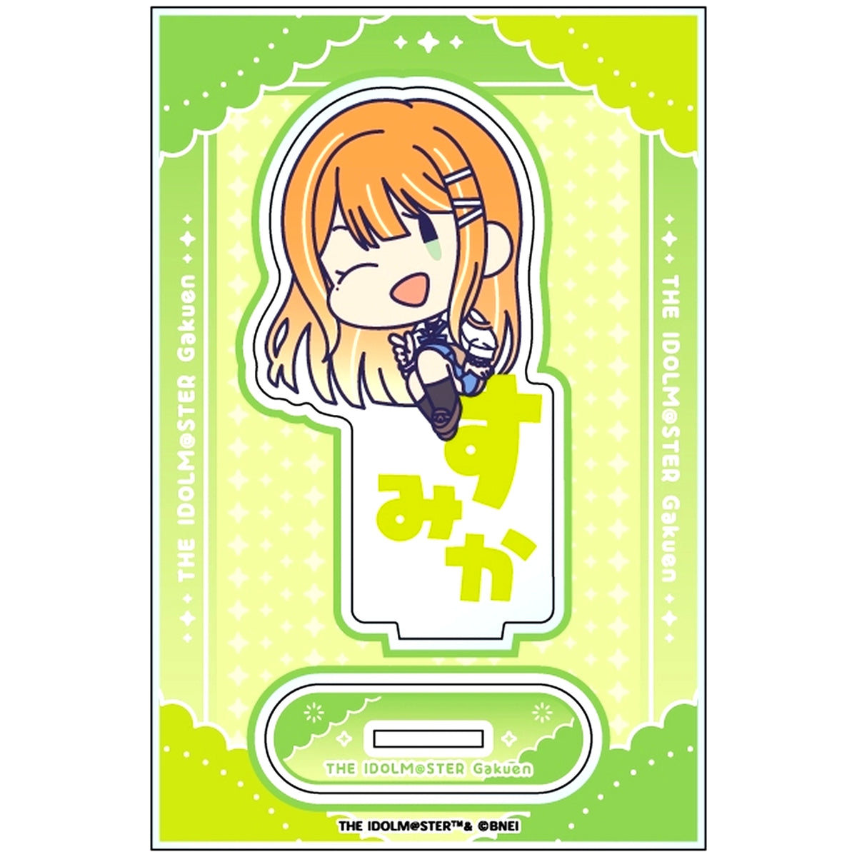 Sumika Shiun H. Gakuen Idolmaster Onamae Pitanko Acrylic Stand [USED]