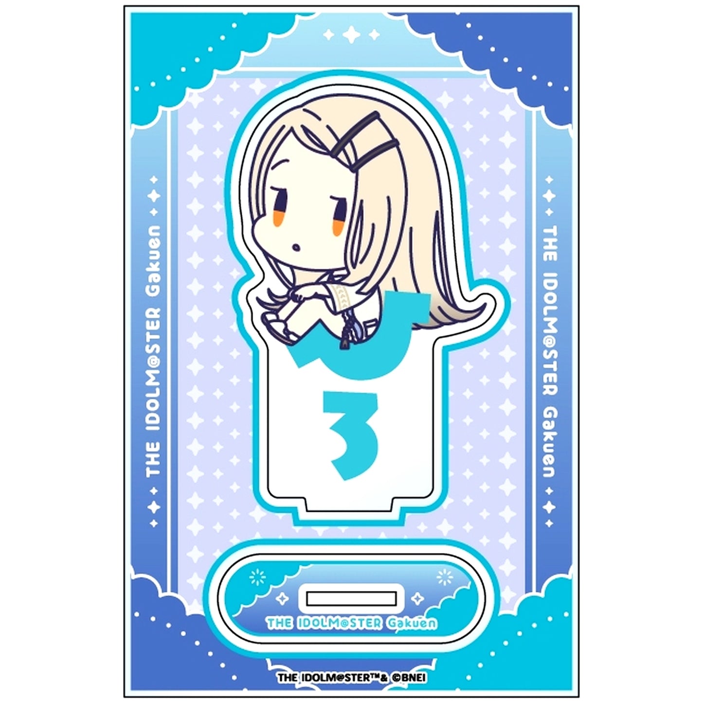 Hiro Shinosawa I. Gakuen Idolmaster Onamae Pitanko Acrylic Stand [USED]