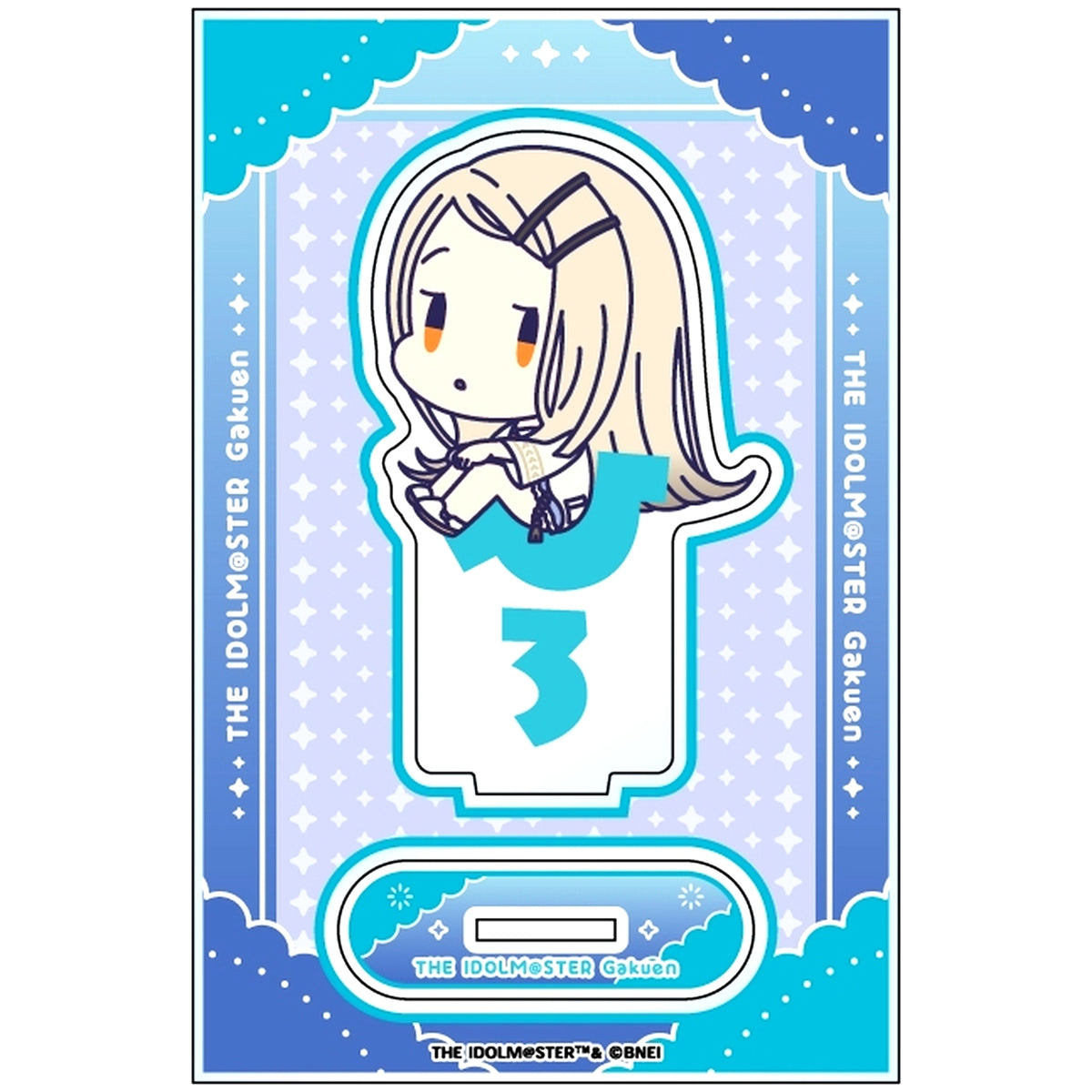 Hiro Shinosawa I. Gakuen Idolmaster Onamae Pitanko Acrylic Stand [USED]