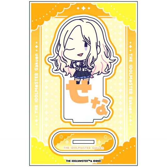 Sena Juo J. Gakuen Idolmaster Onamae Pitanko Acrylic Stand [USED]