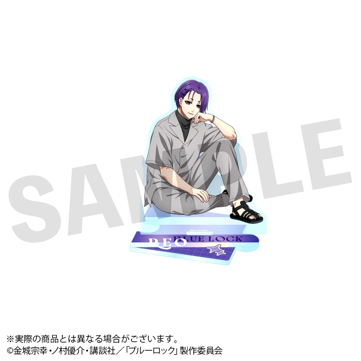 Reo Mikage New Illustration Acrylic Stand Vol.3 Blue Lock x ROUND1 [USED]
