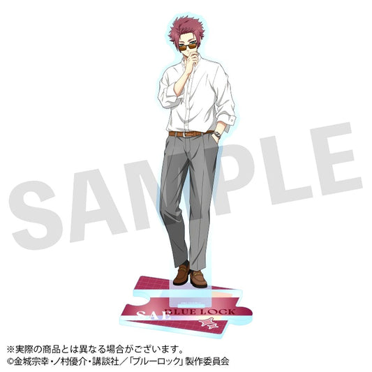 Sae Itoshi Blue Lock x ROUND1 Original Illustration Acrylic Stand Vol.3 [USED]