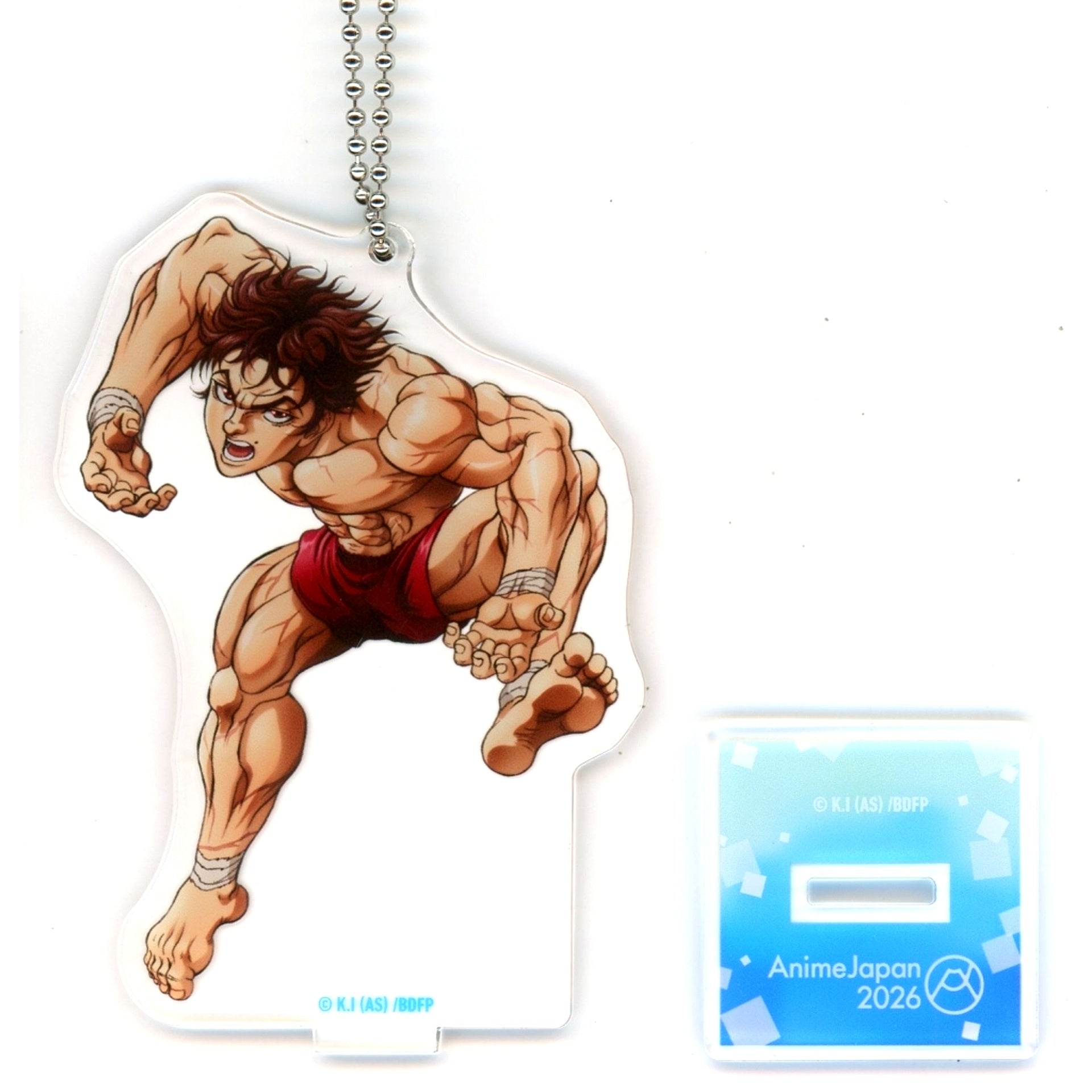 Baki Hanma Acrylic Stand Charm Baki Dou AnimeJapan 2026 Goods [USED]
