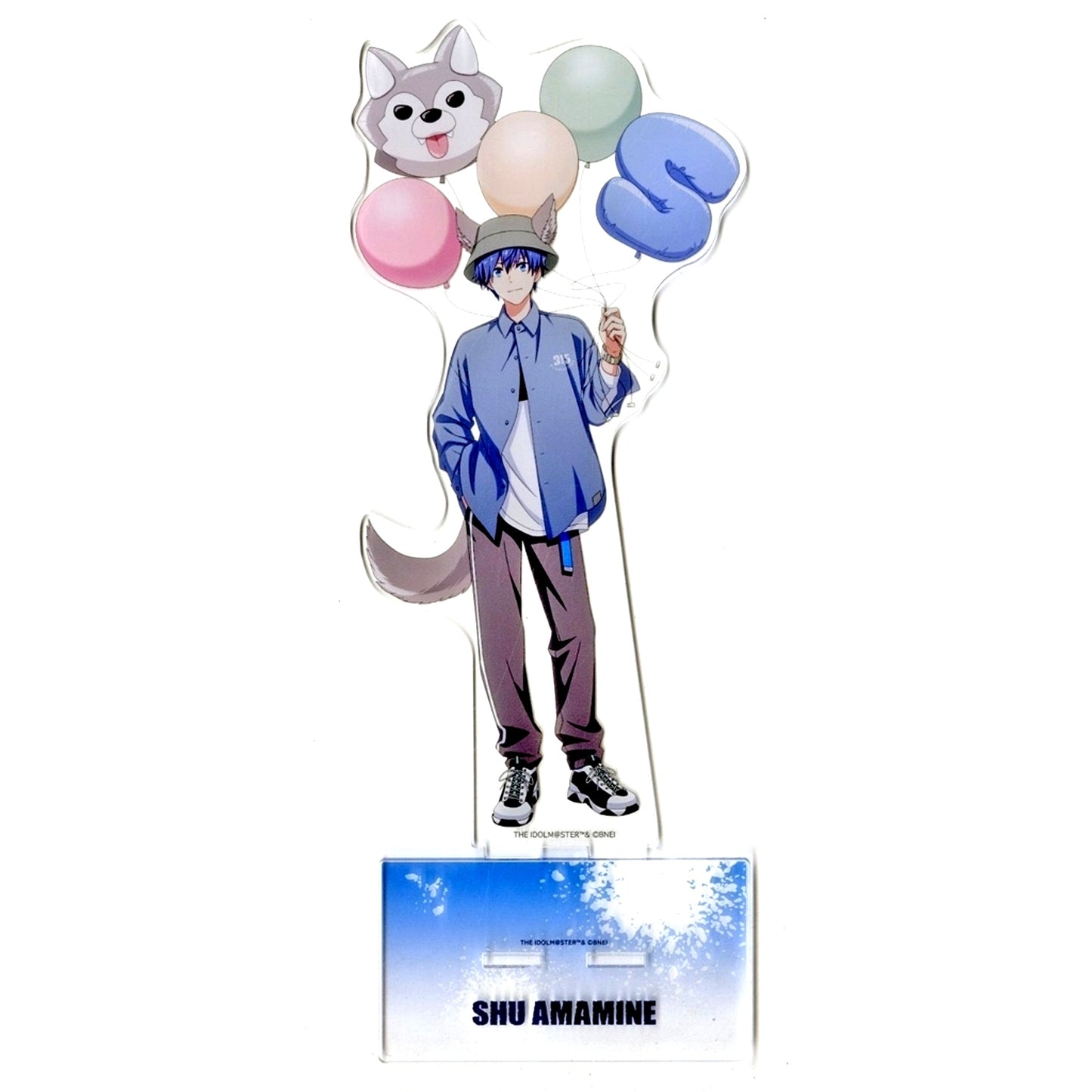 Shu Amamine Big Acrylic Stand The Idolmaster SideM Spring Wolves Pop Up Store [USED]