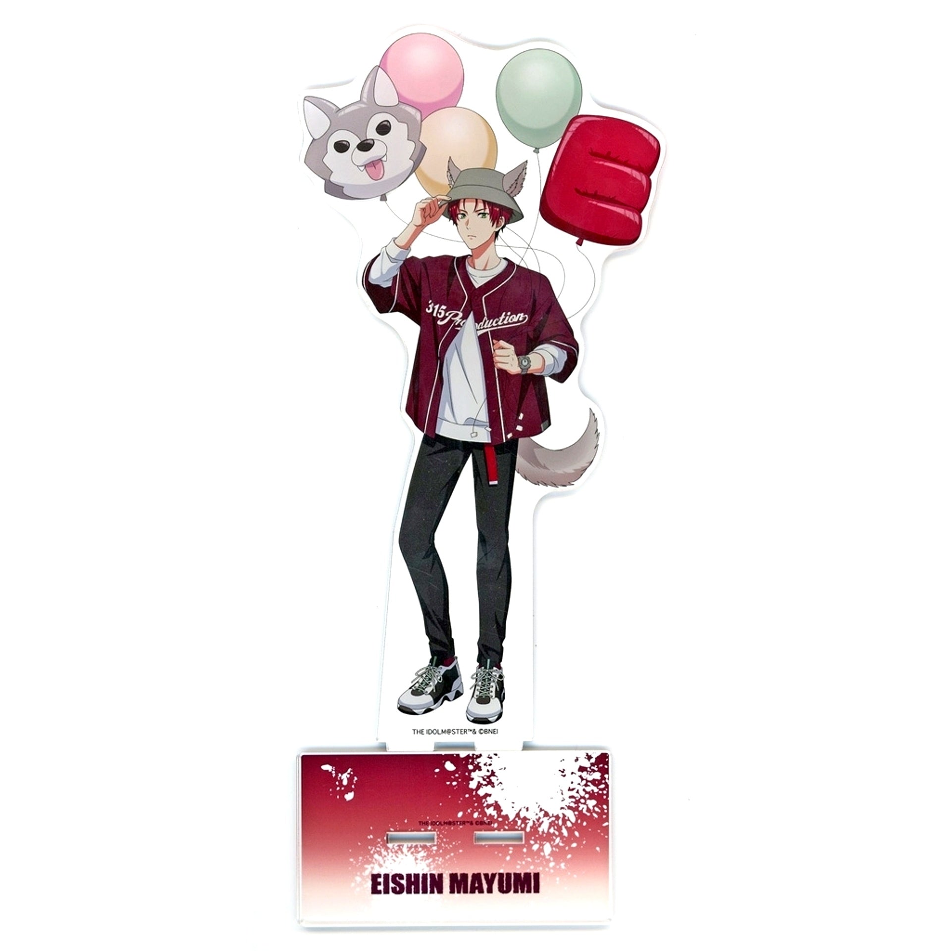 Eishin Mayumi BIG Acrylic Stand The Idolmaster SideM Spring Wolves POP UP STORE [USED]