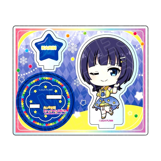 Karin Asaka Illumination Chibi Ver. Acrylic Stand Love Live! Nijigasaki High School Idol Club [USED]