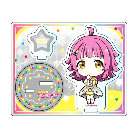 Rina Tennoji Illumination Deformed Ver. Acrylic Stand Love Live! Nijigasaki High School Idol Club [USED]