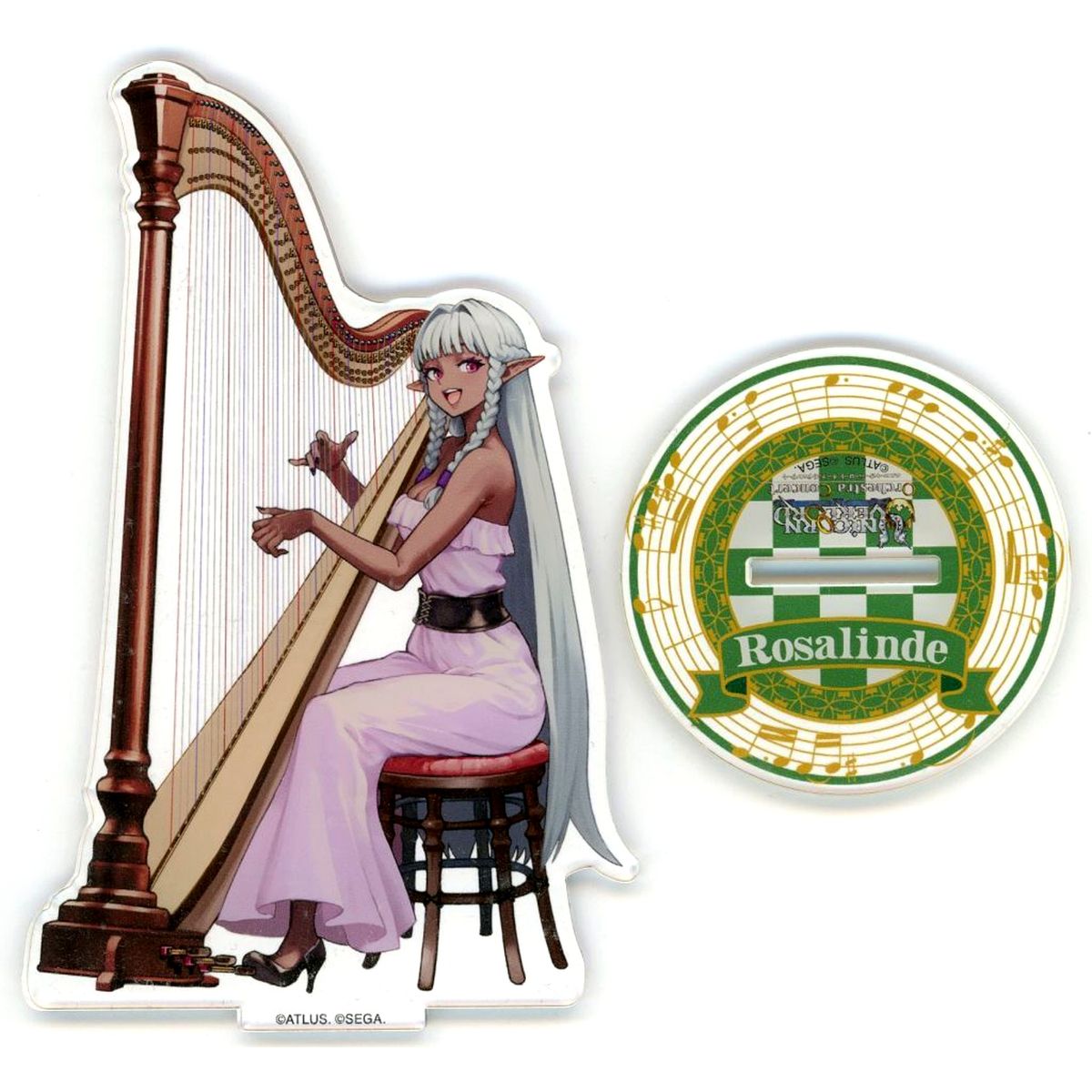 Rosalinde Acrylic Stand Unicorn Overlord Orchestra Concert 10-Set Limited Merchandise Bonus [USED]