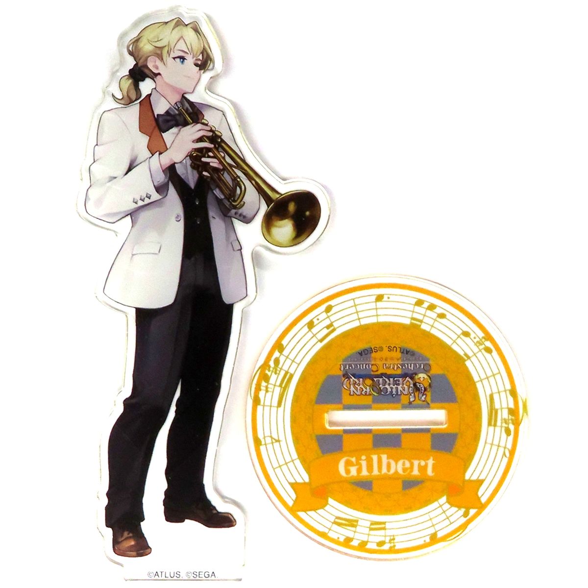 Gilbert Acrylic Stand Unicorn Overlord Orchestra Concert 10-Set Limited Merchandise Bonus [USED]