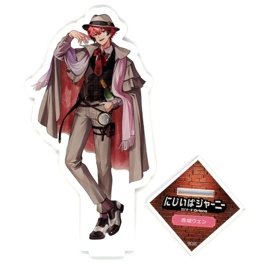 Akagi Wen Virtual YouTuber Nijisanji Acrylic Stand NIJISANJI x Ibaraki Prefecture Nijiiba Journey episode Oriens The Disappearance at Yuki Castle Town [USED]
