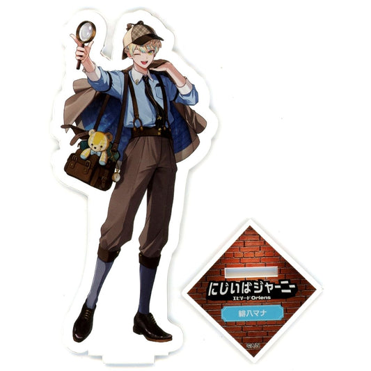 Hibachi Mana Acrylic Stand Virtual YouTuber Nijisanji x Ibaraki Prefecture Niji-Iba Journey episode Oriens Yuki Castle Town Mystery [USED]