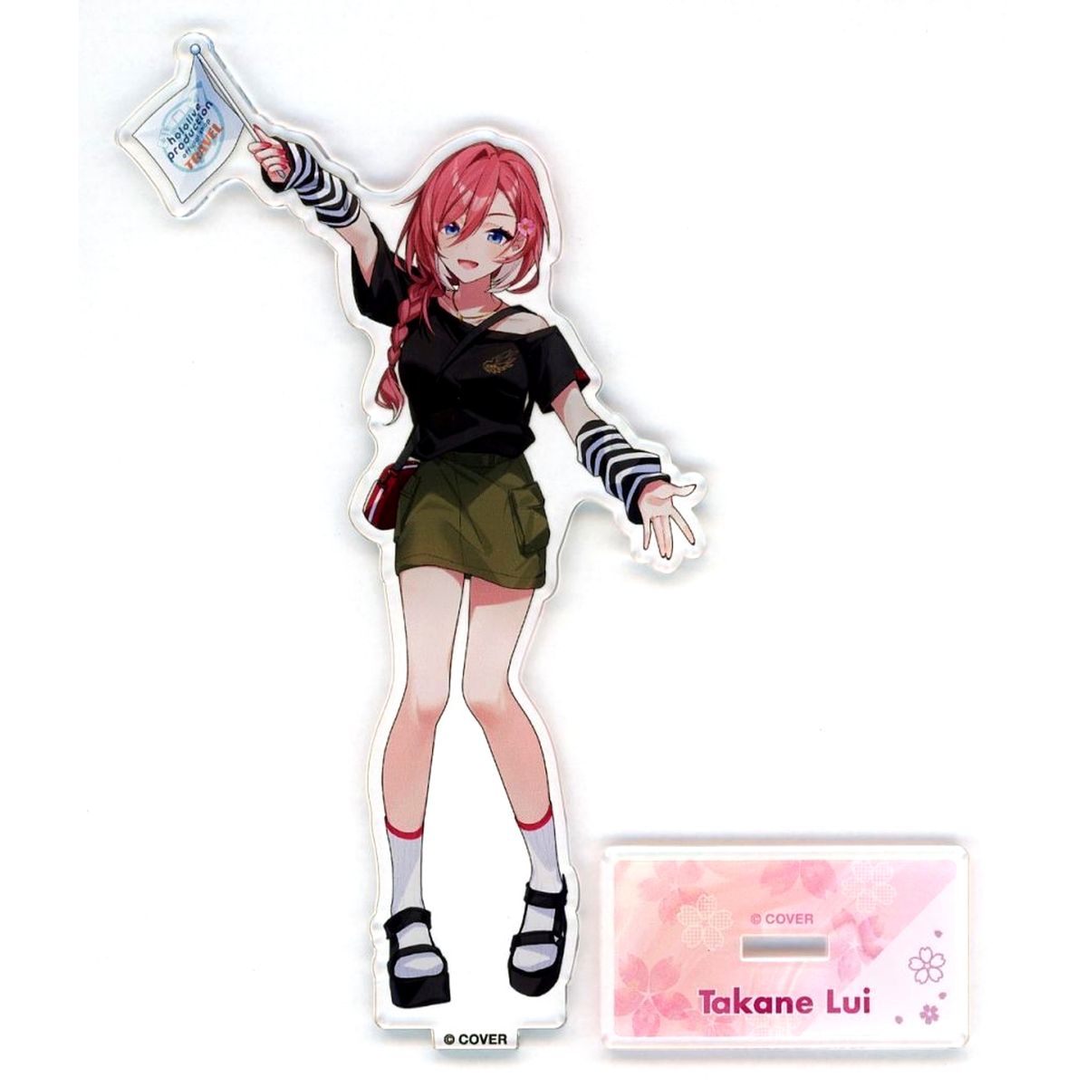 Takane Lui Virtual YouTuber Holo Live hololive TRAVEL Series Vol.3 Acrylic Stand hololive production official shop in Tokyo Station [USED]