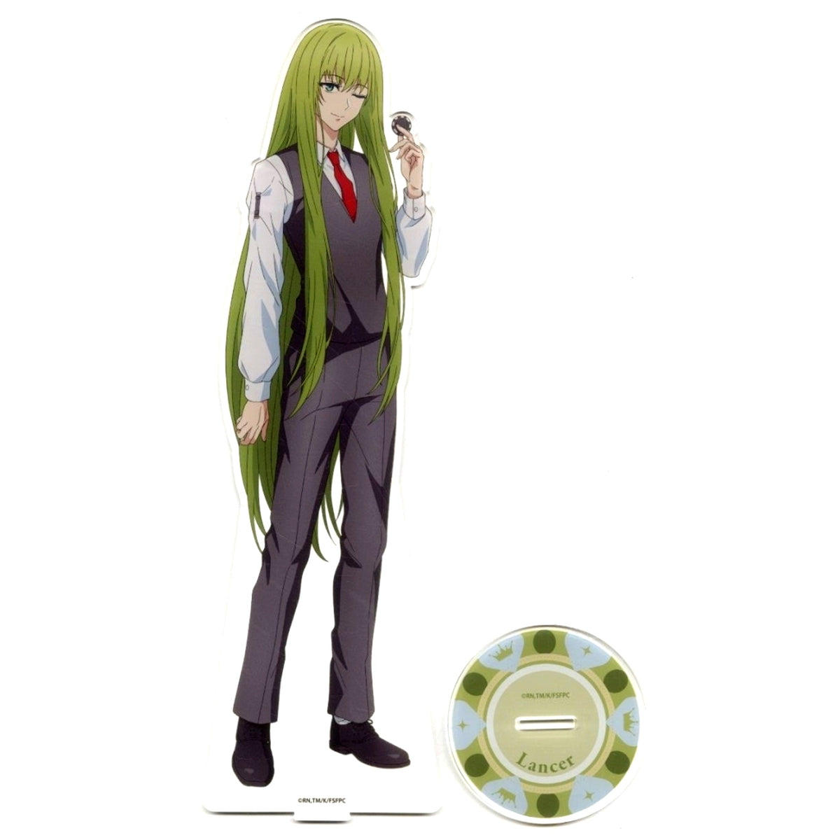 Lancer Illustration Large Acrylic Stand S-4 Prize Kotobukiya Kuji BS11 x KOTOBUKIYA Fate/strange Fake [USED]