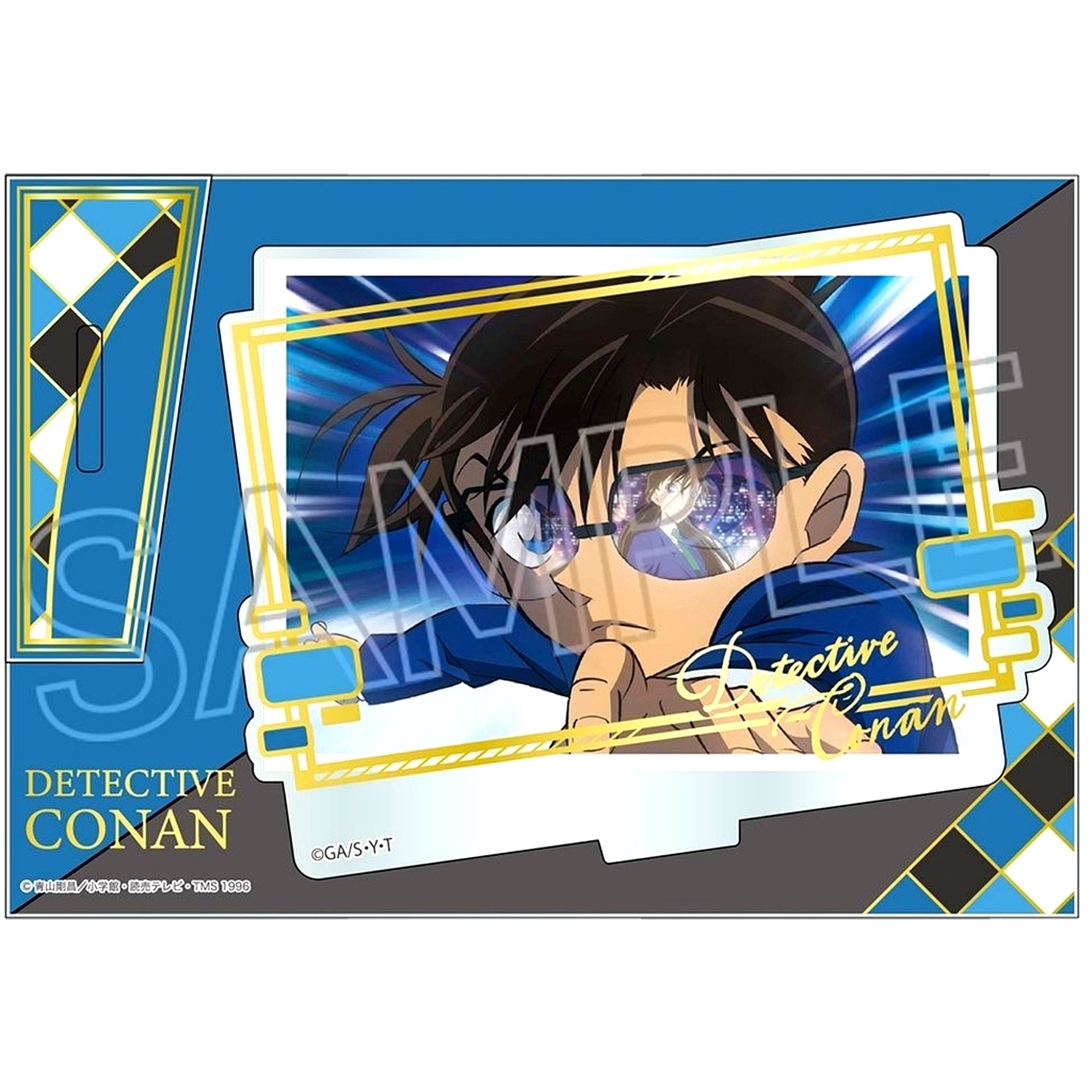 Conan Edogawa Detective Conan Foil Stamped Acrylic Stand [USED]