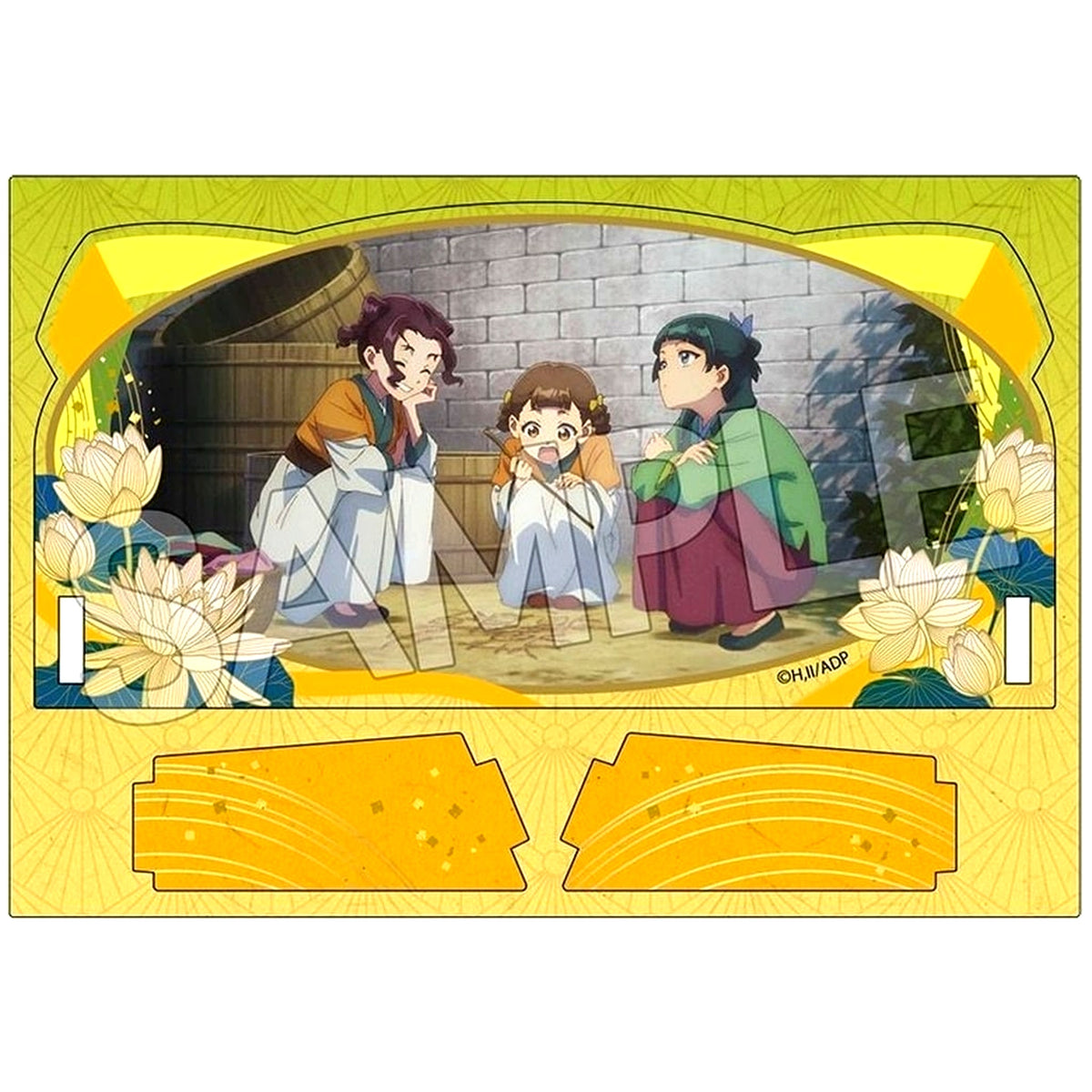Maomao & Xiaolan & Shisui Diagonal Acrylic Stand Vol. 3 The Apothecary Diaries [USED]