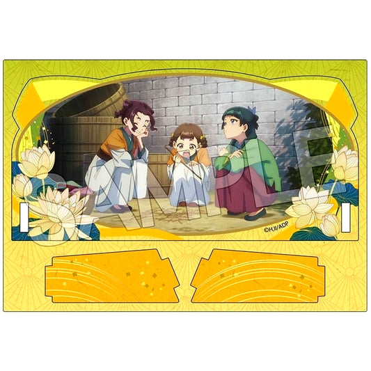 Maomao & Xiaolan & Shisui Diagonal Acrylic Stand Vol. 3 The Apothecary Diaries [USED]