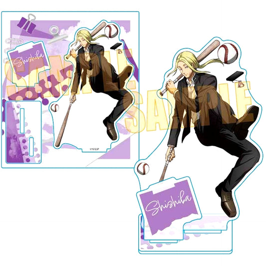 Shishiba Sakamoto Days Teacher and Student Acrylic Stand [USED]