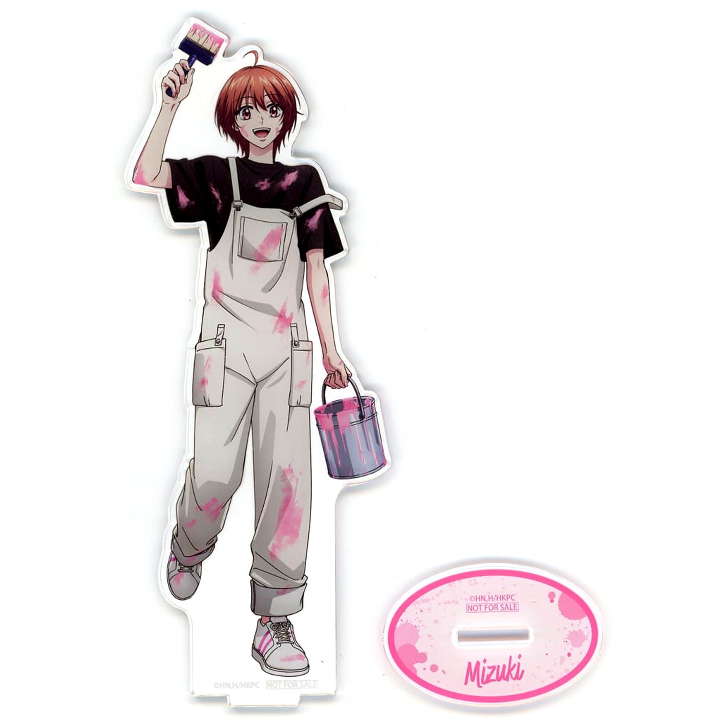 Mizuki Ashiya B Prize Ichigeki Hit BIG Acrylic Stand Paint Style Ver. Hanazakari no Kimitachi e Ichigeki Collection Kuji [USED]