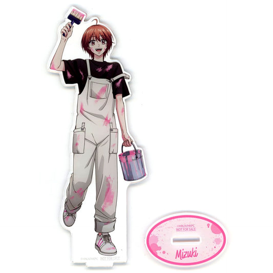 Mizuki Ashiya B Prize Ichigeki Hit BIG Acrylic Stand Paint Style Ver. Hanazakari no Kimitachi e Ichigeki Collection Kuji [USED]